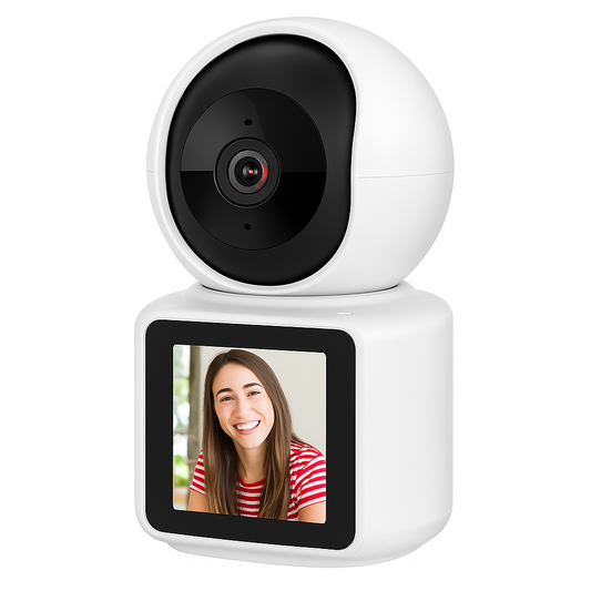 Camera monitor supraveghere 1080P cu audio video, night vision si functie urmarire miscare