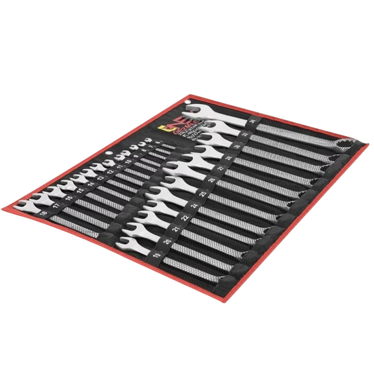 Set 25 piese Profesionale De Chei Fixe, dimensiuni 6-34 mm, fabricate din Chrome Vanadium