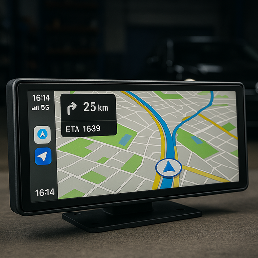Sistem navigatie auto cu TouchScreen, ecran HD 10.26 inch, Carplay wireless, Android Auto si conectivitate Bluetooth