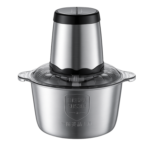 Tocator electric cu vas inox 2 litri, motor puternic din Cupru, 300W