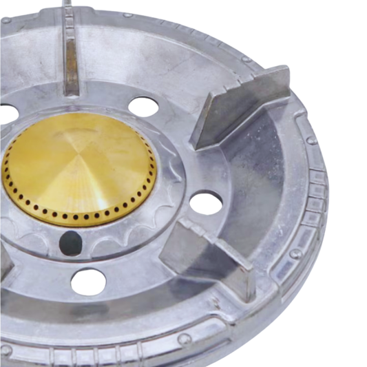 Arzator Butelie Tip Palarie 22cm Aluminiu – Filet 3/4, 5 Suporturi, Ideal Camping