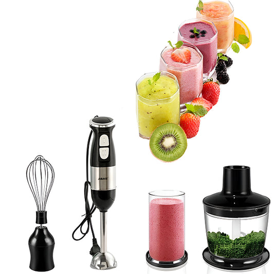 Blender de Mana 500W, 2 Viteze, Lame Inox, Tocator, Tel si Pahar