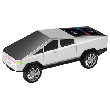 Boxa Bluetooth Tesla Cybertruck WS-580 RGB 30cm, Rotile Functionale