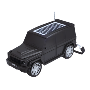 Boxa Portabila Mercedes G63 Bluetooth Solar USB, Lumini Faruri LED