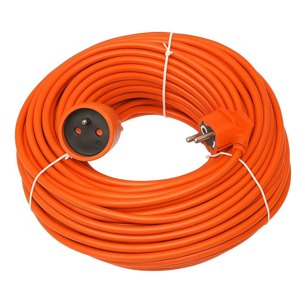 Cablu Prelungitor Exterior KD4015 25m 2x1.5mm – Ideal pentru Gradina, Atelier sau Proiecte Profesionale