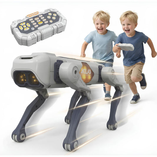 Caine Robot Inteligent AI+ Atlas, Control Vocal, Telecomanda, LED