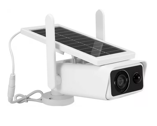 Camera de supraveghere cu panou solar, WI-FI, accumulator reincarcabil