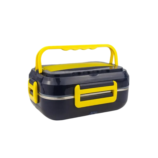 Caserola Electrica Portabila 1.5L Inox 304, 220V + 12V Auto, 3 Compartimente