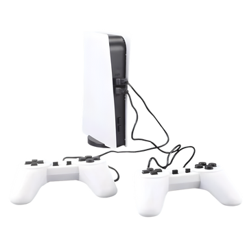 Consola Retro Mini SYNO GS5, 200 Jocuri, 2 Controllere Wired, Alb