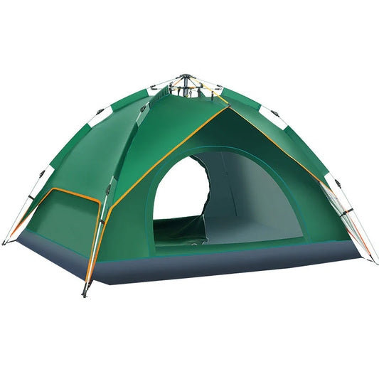 Cort Camping 3-4 Persoane cu Deschidere Automata Pop-Up, Impermeabil, Protectie UV – Confort si Siguranta în Natura