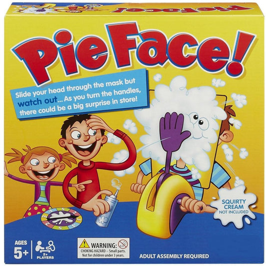 Joc distractiv Pie-Face, Joc de societate pentru familie, 5 ani+