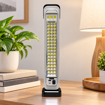 Lampa de Lucru 51 LED, 60W, Solara, Acumulator 2400mAh