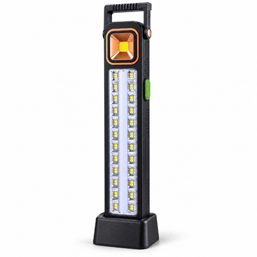 Lanterna Solara 48 LED COB 2W, Acumulator 3600mAh, Powerbank USB