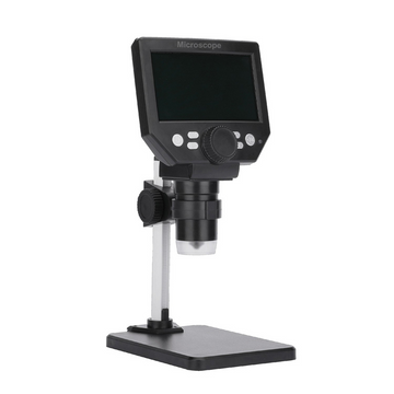 Microscop Digital 1–1000x cu Ecran LCD 4.3", LED, Video, Baterie 4-6h