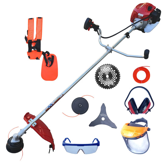 Motocoasa pe Benzina 6100 Ultra 6CP 2T 8 Accesorii Puternica si Eficienta
