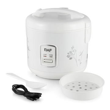 Oala Electrica pentru Gatit cu Aburi Rice Cooker 1000W, Capacitate 5L, Functie Gatit/Incalzit, Dimensiuni 23x29 cm
