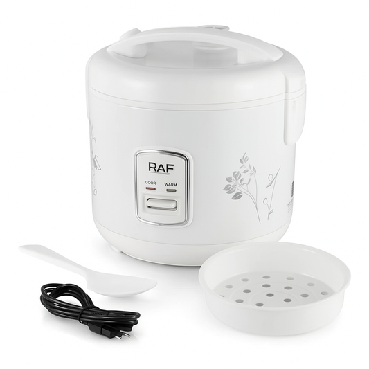 Oala Electrica pentru Gatit cu Aburi Rice Cooker 1000W, Capacitate 5L, Functie Gatit/Incalzit, Dimensiuni 23x29 cm