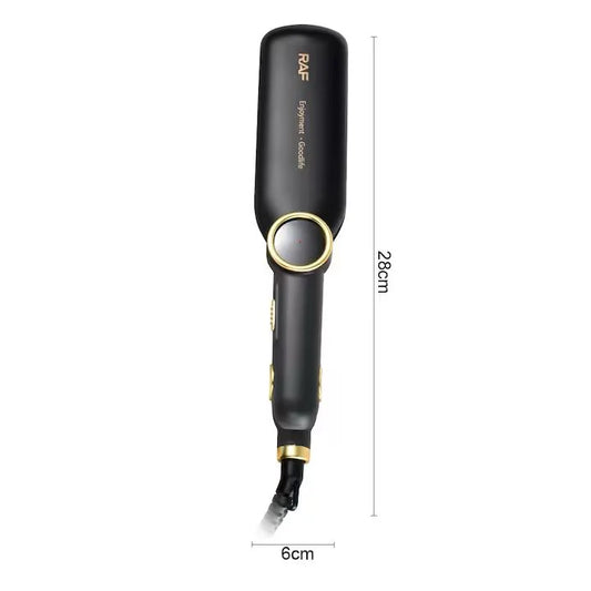 Ondulator pentru Par 35W, Placat cu Ceramica 28x6cm – Bucle Perfecte si Protectie Maxima pentru Par Sanatos