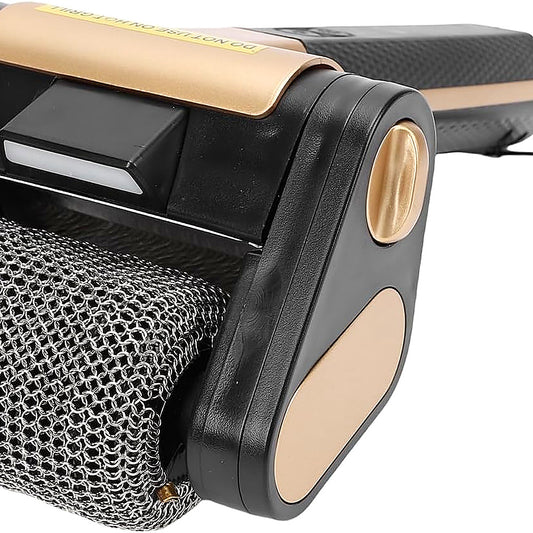 Perie Electrica pentru Gratar, Fara Peri, Inox 304, LED, 350 RPM