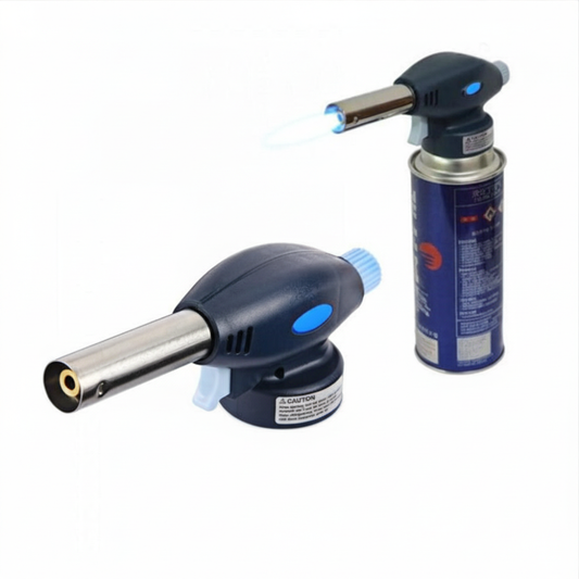 Pistol de Lipit Arzator Portabil Flame Gun 915 – Flacara 1300°C Anti-Vant, Butan 227g