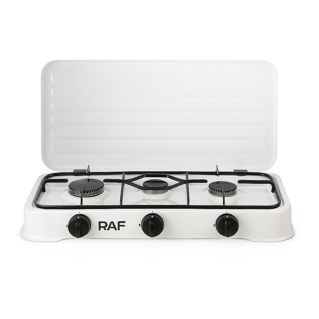 Plita pe Gaz cu 3 Ochiuri – Eficienta, Performanta si Design Modern