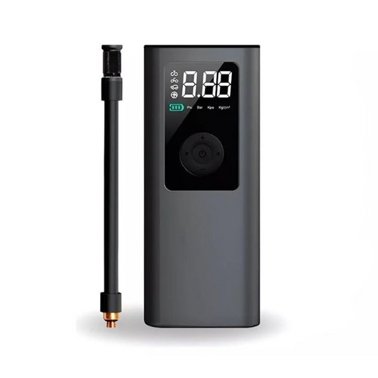 Pompa de Aer Electrica Auto cu Afisaj Digital LED, Oprire Automata