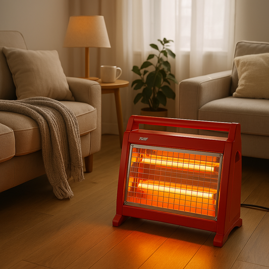 Radiator Electric cu Quartz 2400W, 2 Setari de Temperatura – Incalzire rapida si eficienta pentru orice spatiu interior