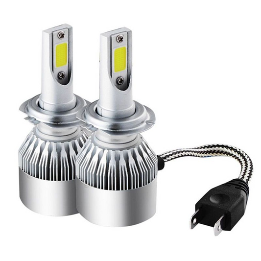 Set 2 becuri H7 MTOOLS, 6000 k, 36w, lumina alba de tip led