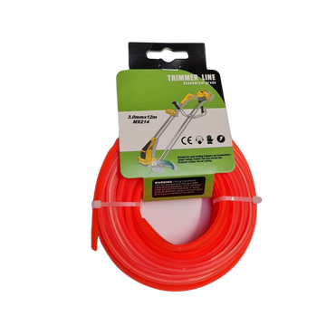 Set 5 Fire Motocoasa 3mm Insertie Carbon Rotund 12m, Rezistenta Maxima