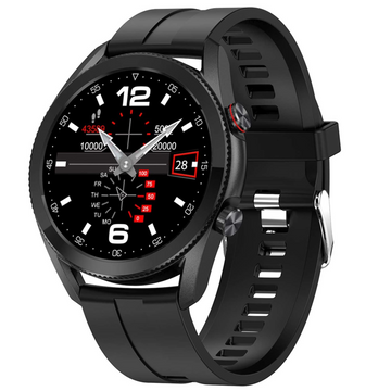 Smartwatch cu conectare Bluetooth, pedometru, apeluri, monitorizare sanatate