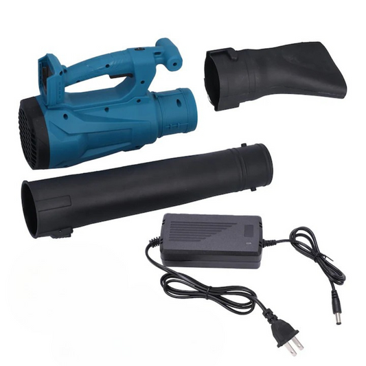 Suflanta Electrica Portabila, 128V, Acumulator 8000mAh, 17000RPM, Maner Antiderapant, ABS, Curatare Praf Auto, Casa, Birou