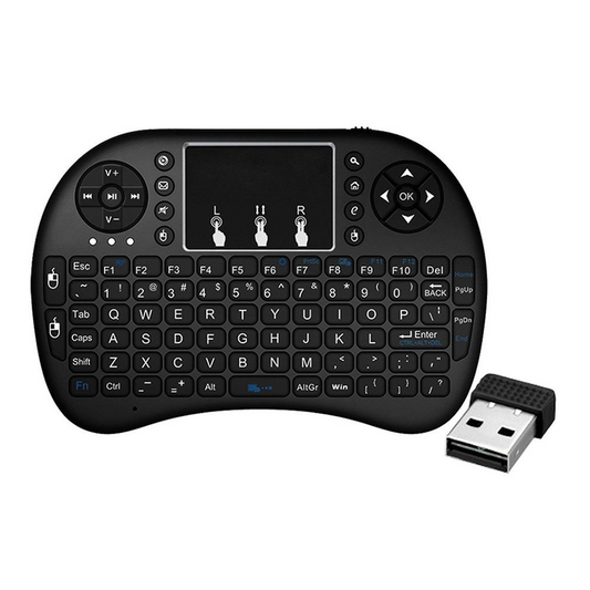 Tastatura mini wireless QWERTY si Touchpad integrat