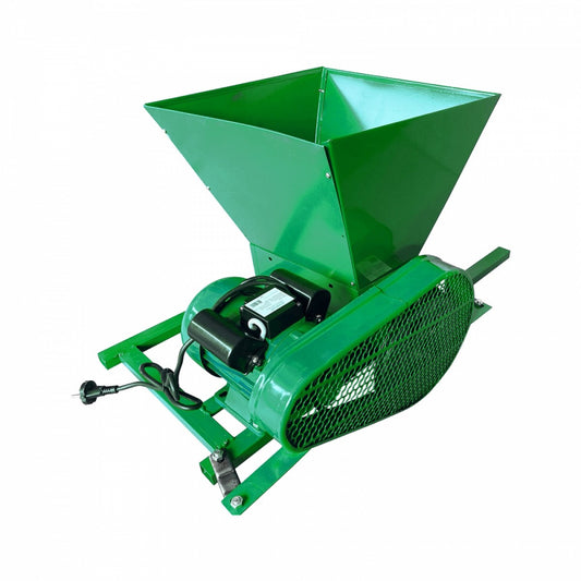 Zdrobitor electric pentru struguri MX699, 3Kw, 180Kg/Ora, Motor 230V, Gospodarie, Verde